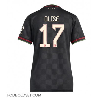 Bayern Munich Michael Olise #17 Tredjetrøje Dame 2025-26 Kortærmet Bayern Munich Michael Olise #17 Tredjetrøje Dame 2025-26 Kortærmet